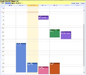 Click here to see the diary